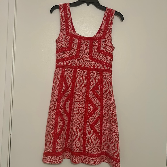 Anthropologie Dresses & Skirts - Anthropologie Maeve Dress - Size 4, Red & White